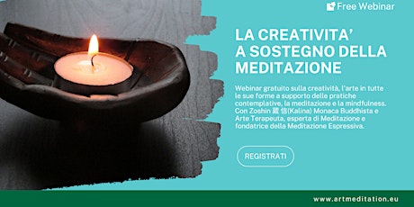 Immagine principale di La creatività a sostegno della meditazione 