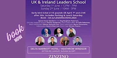 Primaire afbeelding van Zinzino Leader School 2024 - London