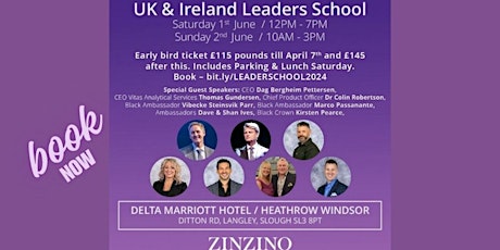 Zinzino Leader School 2024 - London