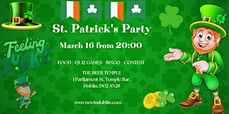 St Patrick's Party primary image