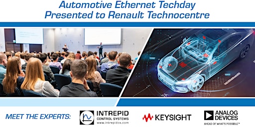 Hauptbild für RENAULT Automotive Ethernet Techday