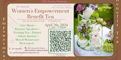 Primaire afbeelding van Women's Empowerment Benefit Tea