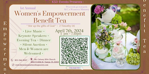 Imagen principal de Women's Empowerment Benefit Tea