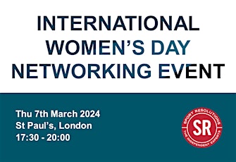 Imagem principal do evento International Women's Day Networking Event