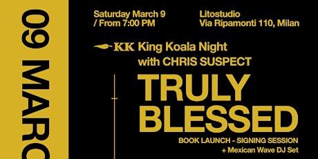 Truly Blessed - A night with Chris Suspect primary image