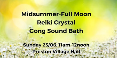Midsummer Gong Sound Bath primary image