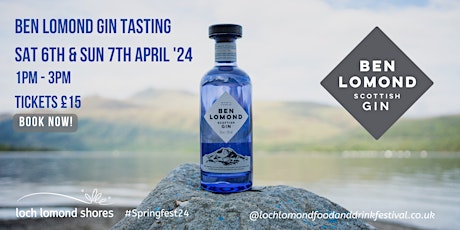 Gin Tasting with Ben Lomond Gin