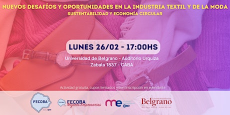Hauptbild für Nuevos Desafíos y Oportunidades en la Industria Textil