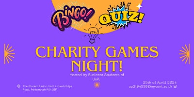 Imagem principal de Charity Games Night