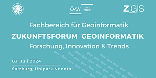Imagem principal do evento Zukunftsforum Geoinformatik 2024