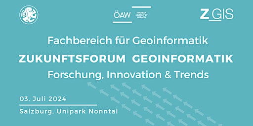 Hauptbild für Zukunftsforum Geoinformatik 2024