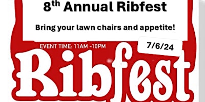 Imagen principal de 8th ANNUAL RIBFEST 4th of July Weekend @ THE GROVE WINERY GIBSONVILLE, NC