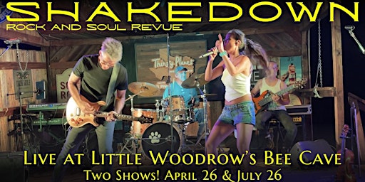 Imagem principal do evento Shakedown Live at Little Woodrows - July