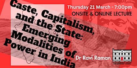 Hauptbild für Caste, Capitalism, and the State: Emerging Modalities of Power in India