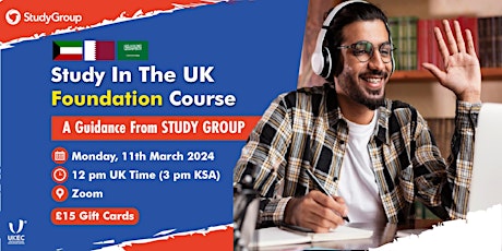 Study In The UK (MENA) Foundation Course - A guidance from Study Group primary image