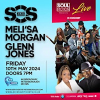 SOS Band , Glen Jones , Meli’sa Morgan live in concert , Peterborough primary image