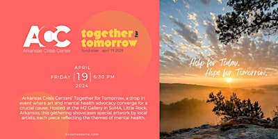 Imagem principal do evento Together for Tomorrow