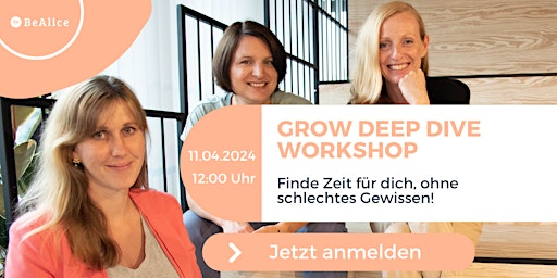 Hauptbild für BeAlice App - Grow Deep Dive