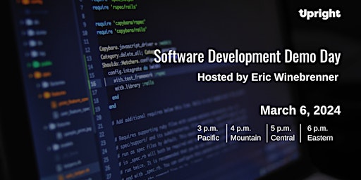 Imagem principal do evento Software Development Demo Day (PTSB Sep 2023)