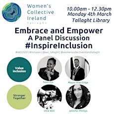Embrace and Empower: A Panel Discussion #Inspireinclusion primary image