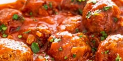 Primaire afbeelding van Meatballs, Traditional AND Ricotta, with Marinara