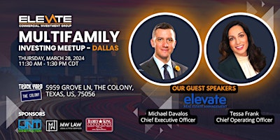 Elevate Multifamily Investing Meetup - Dallas primary image