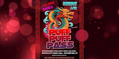 Primaire afbeelding van Puff Puff Pass - A LIVE EDM BAND Immersive Experience