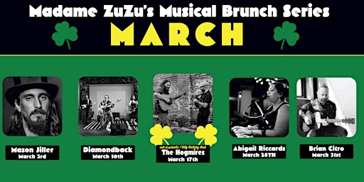 Musical Brunch Series at Madame ZuZu's primary image
