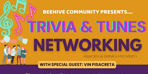 Speed Networking with Trivia, Tunes & Snacks! primary image