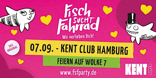 Immagine principale di Fisch sucht Fahrrad Hamburg | Single Party | 07.09.24 