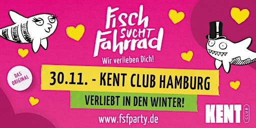 Primaire afbeelding van Fisch sucht Fahrrad Hamburg | Single Party | 30.11.24