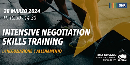 Immagine principale di Intensive Negotiation Skills Training 