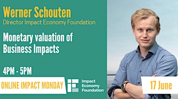 Image principale de Impact Monday - Monetary valuation of Business Impacts