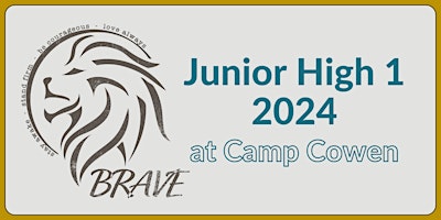 Imagem principal do evento Junior High 1 2024 at Camp Cowen