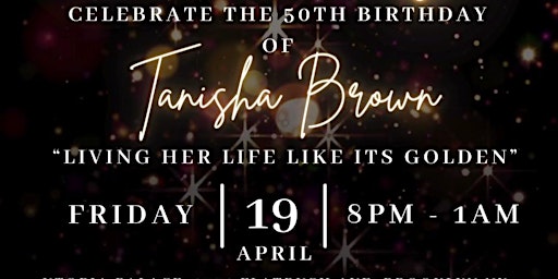 Tanisha's 50th Birthday Celebration primary image