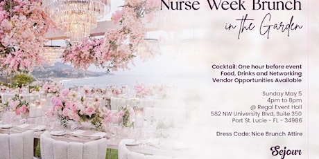 Nurses Week Brunch in the Garden