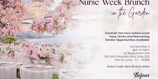 Image principale de Nurses Week Brunch in the Garden