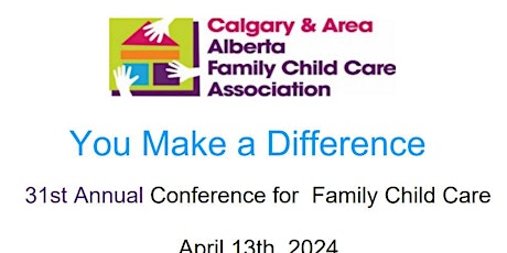 LIVESTREAM EVENT - You Make a Difference - Family Child Care Conference