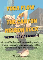 Imagem principal do evento Yoga Flow: LuxFit x The Canyon at Mission Rock
