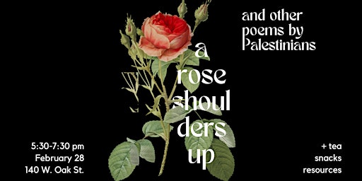 A Rose Shoulders Up - and other poems by Palestinians primary image