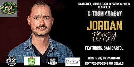 K-Town Comedy Presents: Jordan Foisy!