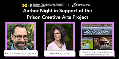 Author Night in Support of the Prison Creative Arts Project (PCAP) primary image