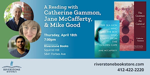 A Reading with Catherine Gammon, Jane McCafferty, and Mike Good primary image