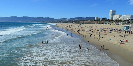 Beach Cleanup At Santa Monica State Beach