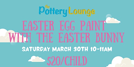 Imagem principal do evento Easter Egg Paint w/ The Easter Bunny