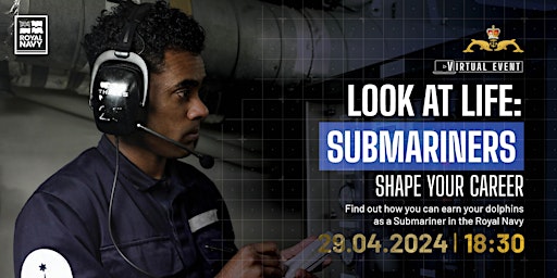 Primaire afbeelding van Look at Life: Submariners Virtual Event