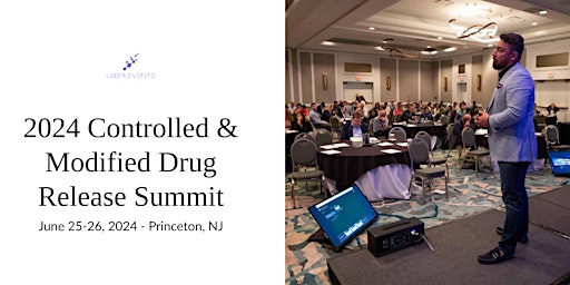 2024 Controlled & Modified Drug Release Summit  primärbild