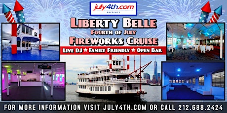 4th of July Family Friendly Fireworks Cruise