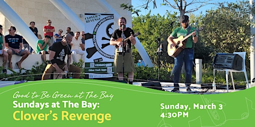 Imagem principal do evento Sundays at The Bay featuring Clover's Revenge