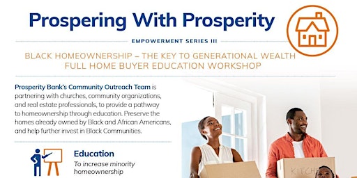 Imagen principal de Prospering with Prosperity Bank - Empowerment Series (Garland, TX)